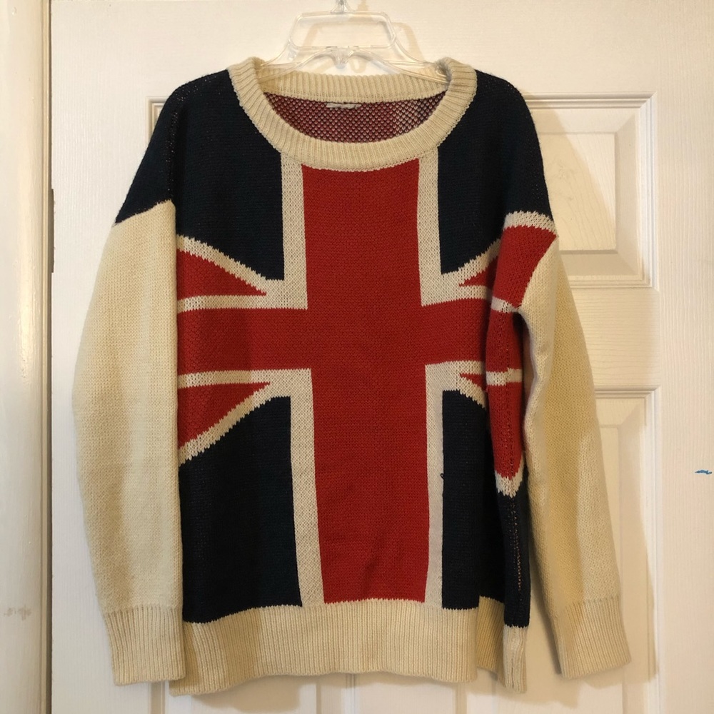 British Flag Sweater